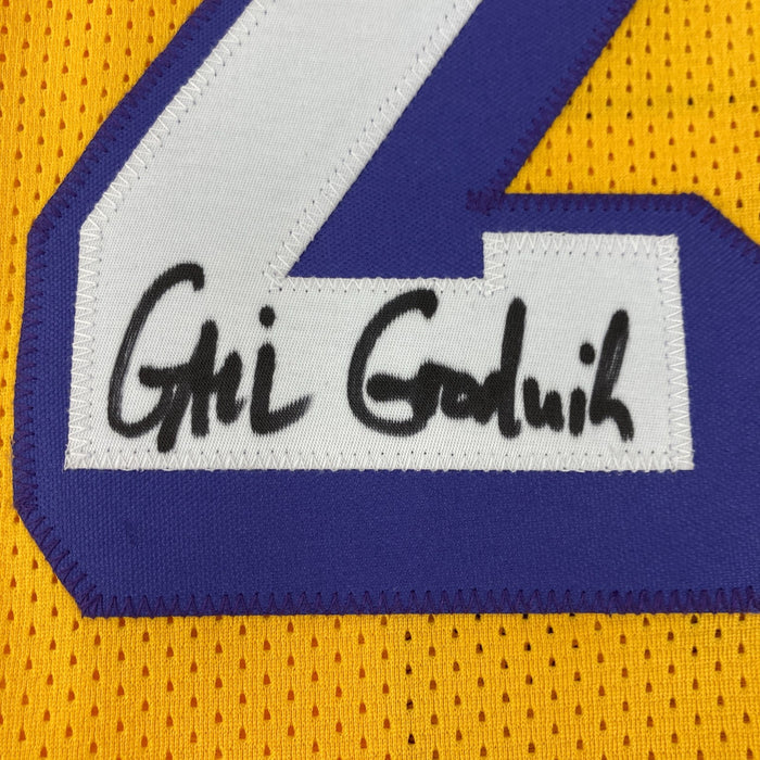Gail Goodrich Signed Los Angeles Lakers Jersey JSA COA