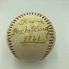 Joe Mccarthy Single Signed Baseball With JSA COA