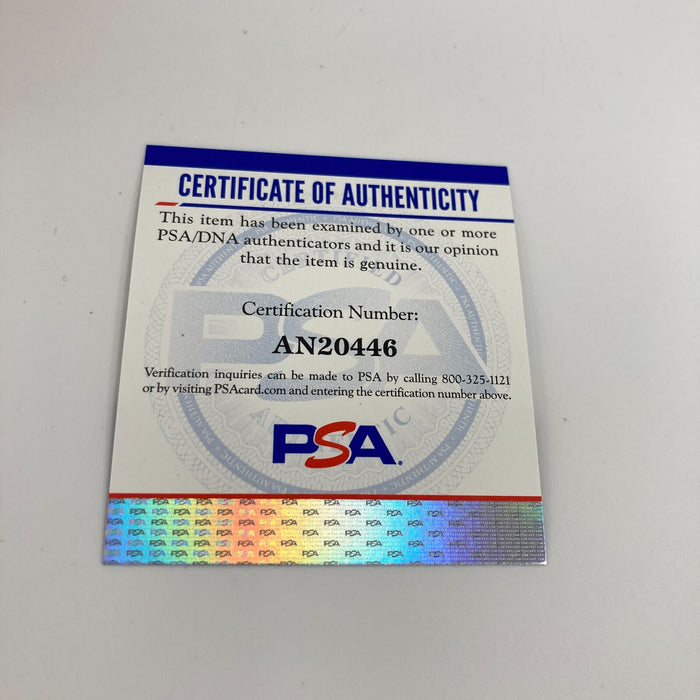 Len Dawson Super Bowl MVP Signed Wilson NFL Football PSA DNA COA