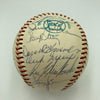 1972 Oakland A's Athletics World Series Champs Team Signed Baseball JSA COA
