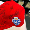 Mike Trout Derek Jeter Justin Verlander 2012 All Star Game Signed Game Hat JSA