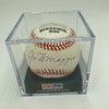 Beautiful Joe Dimaggio Signed American League Baseball PSA Graded MINT 9