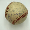 Babe Ruth Mel Ott Joe Dimaggio Ted Williams Willie Mays Signed Baseball PSA DNA