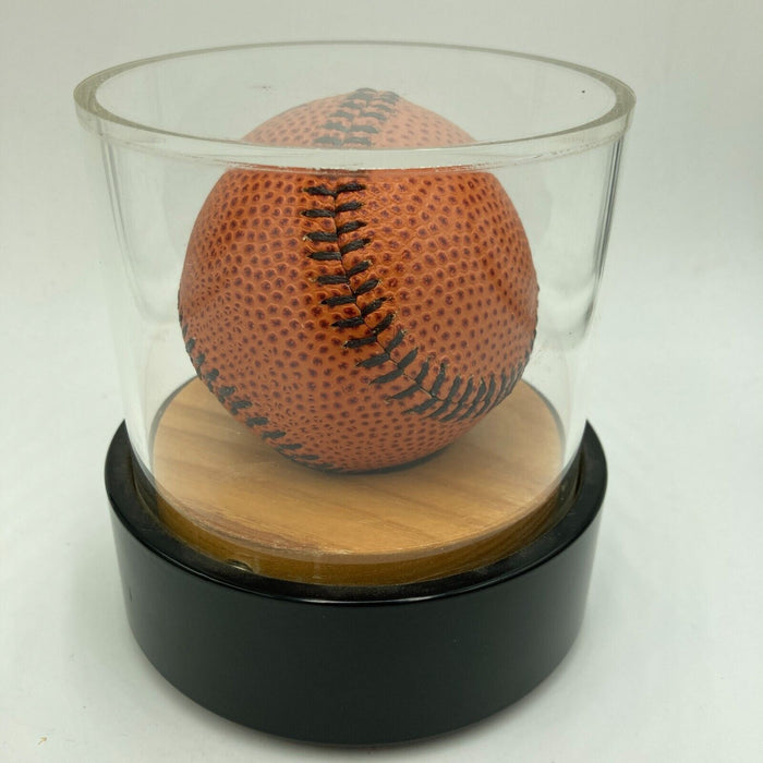 Michael Jordan Signed Nike Basketball Style Baseball Upper Deck UDA