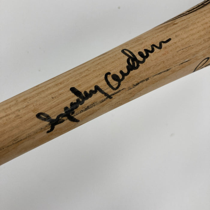 1988 Detroit Tigers Team-Signed Ray Knight Louisville Slugger Game Used Bat BAS