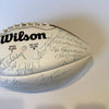 1966 Green Bay Packers Super Bowl 1 Champs Team Signed Football JSA COA