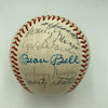 1937 All Star Game Team Signed Baseball Hank Greenberg JSA COA