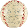 The Finest Jackie Robinson Rookie 1947 Brooklyn Dodgers Team Signed Baseball PSA