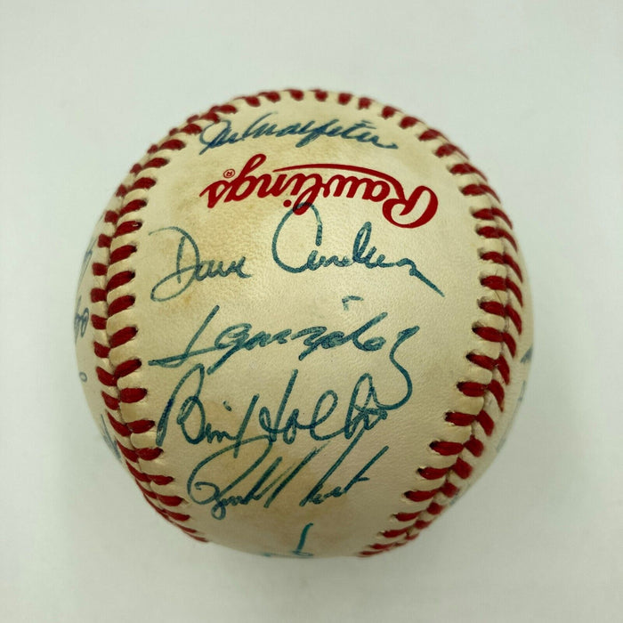 1988 Los Angeles Dodgers World Series Champs Team Signed Baseball JSA COA