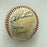 1970's HOF Multi Signed Baseball Freddie Lindstrom Ernie Banks Earl Averill JSA