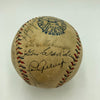 Babe Ruth & Lou Gehrig 1933 First All Star Game Signed Baseball JSA COA