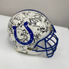 1995 Indianapolis Colts Team Signed Authentic Game Issued Helmet JSA COA