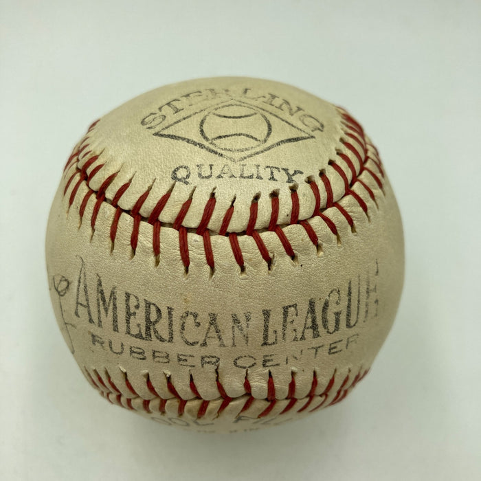Beautiful Cy Young Single Signed American League Baseball PSA DNA COA