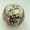 Hall Of Fame Legends Signed Baseball Joe Medwick & Boxing Legend Joe Louis BAS