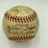 Jackie Robinson 1951 Brooklyn Dodgers Team Signed Baseball PSA DNA