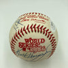 1986 New York Mets World Series Champs Team Signed W.S. Baseball JSA COA