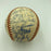 George Brett Rookie 1973 Kansas City Royals Team Signed AL Cronin Baseball JSA