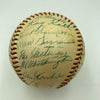 Willie Mays 1954 New York Giants World Series Champs Team Signed Baseball JSA