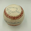 Mickey Mantle Ted Williams Carl Yastrzemski Triple Crown Signed Baseball UDA COA