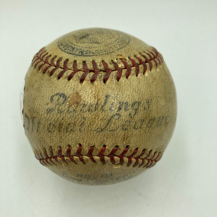 Clark Griffith Single Signed Vintage Official League Baseball JSA COA