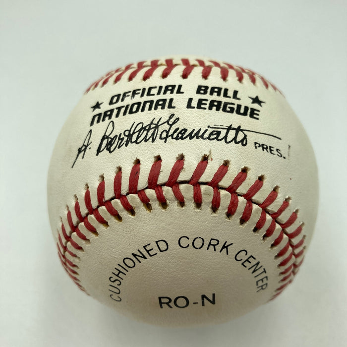 Muhammad Ali Single Signed Official National League Baseball JSA COA