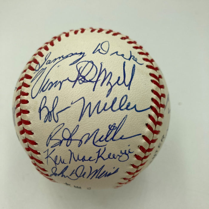 1962 New York Mets Inaugural Season Team Signed National League Baseball JSA COA