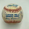 1962 New York Yankees W.S. Champs Team Signed Baseball Mickey Mantle JSA COA