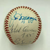 Roger Maris 61 HRS Joe Dimaggio 56 Games Great Moments Signed Baseball JSA COA