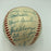 1955 Boston Red Sox Team Signed American League Baseball JSA COA