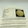 Beautiful 1957 Milwaukee Braves World Series Champs Team Signed Baseball JSA COA