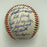 1961 New York Yankees World Series Champs Team Signed Baseball Mickey Mantle JSA