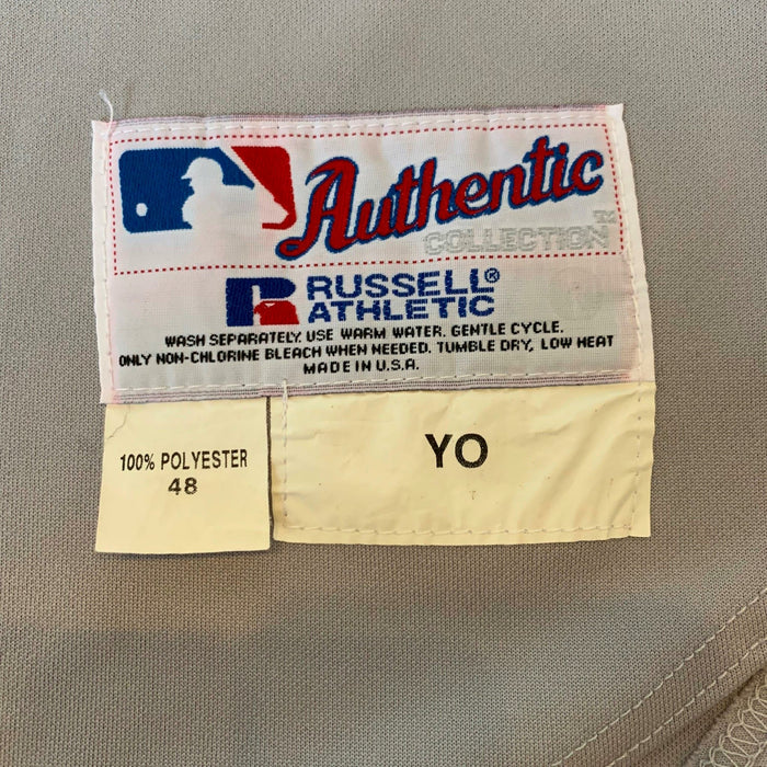 Joe Torre 2000 New York Yankees World Series Champs Game Used Jersey With COA