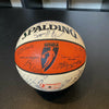 2005 WNBA All Star Game Multi Signed Official Basketball With Catchings & Swoops