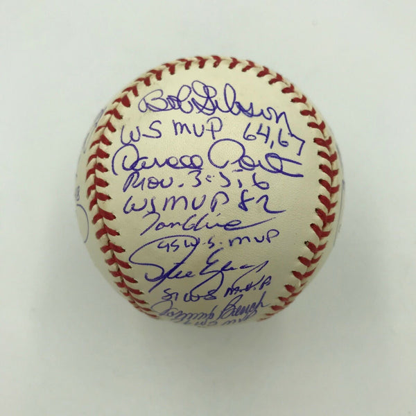 RARE World Series MVP's Multi Signed Baseball 16 Sigs With Steiner COA