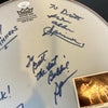The Spinners Band Signed Autographed Drumhead With 5 Signatures JSA COA