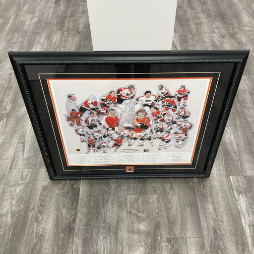 1974-75 Philadelphia Flyers Stanley Cup Champs Team Signed 20x23 Photo JSA COA
