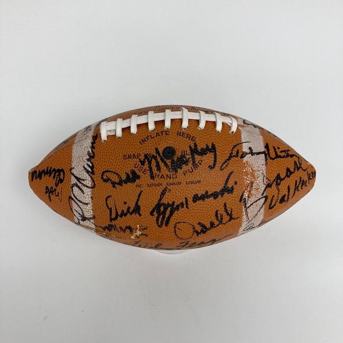 Johnny Unitas 1962 Baltimore Colts Team Signed Football JSA COA
