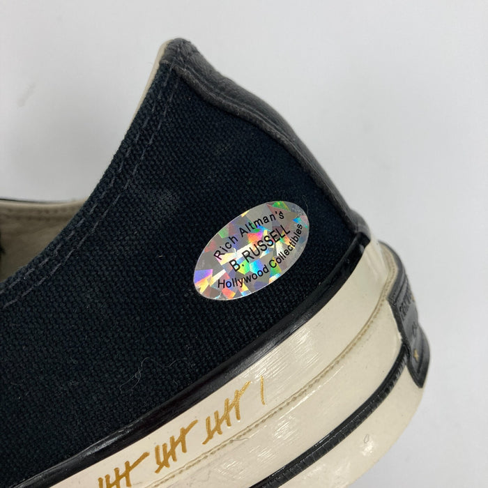 Bill Russell Signed Converse Basketball Shoe Sneaker JSA COA