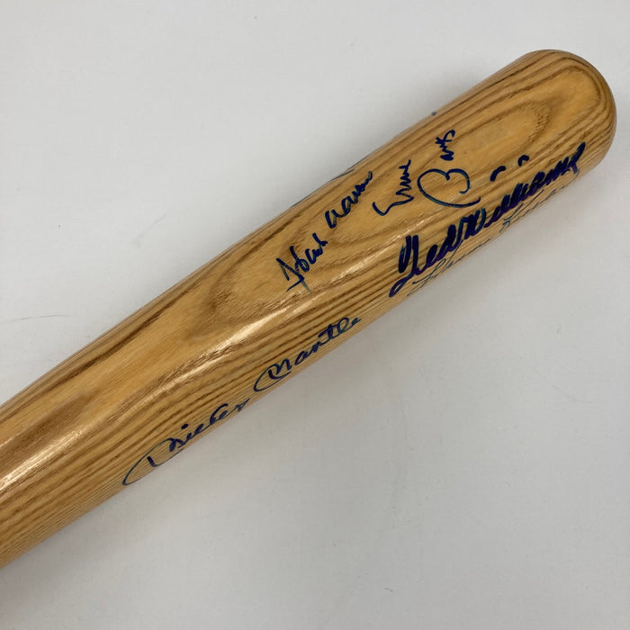 Beautiful 500 Home Run Club Signed Bat Mickey Mantle Ted Williams Mays PSA