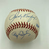 Sandy Koufax Pedro Martinez Roger Clemens Steve Carlton Signed Baseball JSA COA