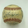 1959 Chicago White Sox AL Champs Team Signed Baseball Nellie Fox JSA COA