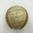 The Finest 1944 Boston Red Sox Team Signed American League Baseball JSA COA
