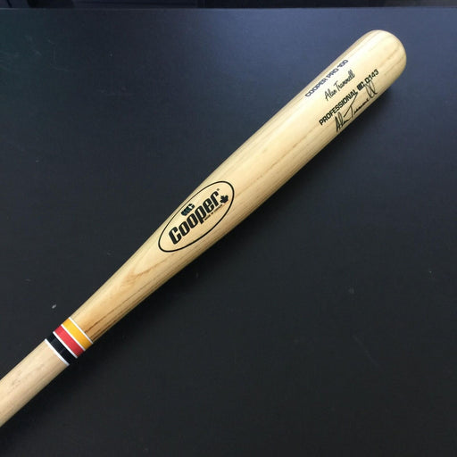 Rare Alan Trammell Signed Game Issued Cooper Baseball Bat With JSA COA