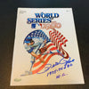 Pete Rose "1975,76,80 W.S.C." Signed Inscribed 1980 Program World Series Steiner