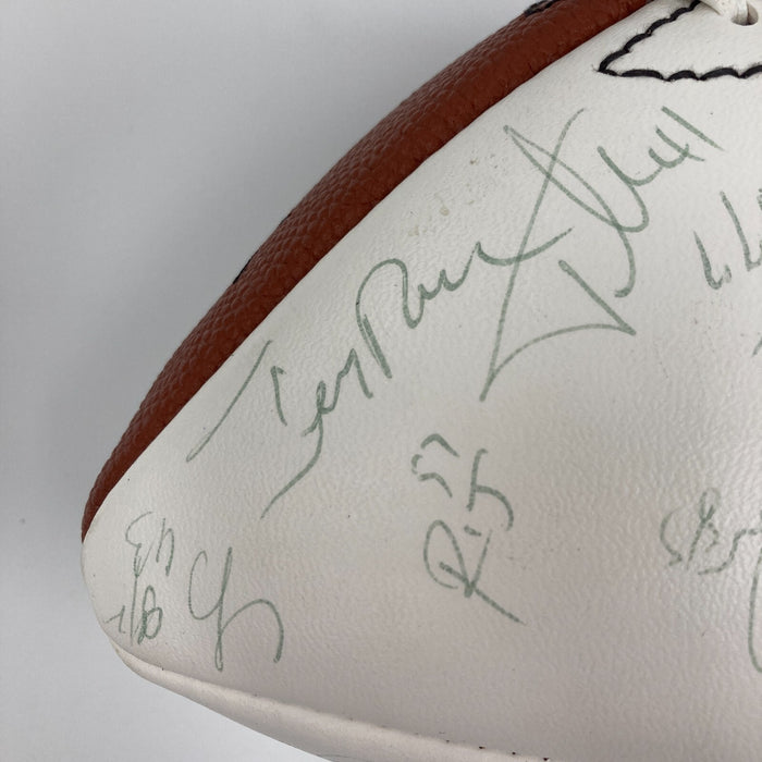 1994 San Francisco 49ers Super Bowl XXIX Champs Team Signed Football JSA COA