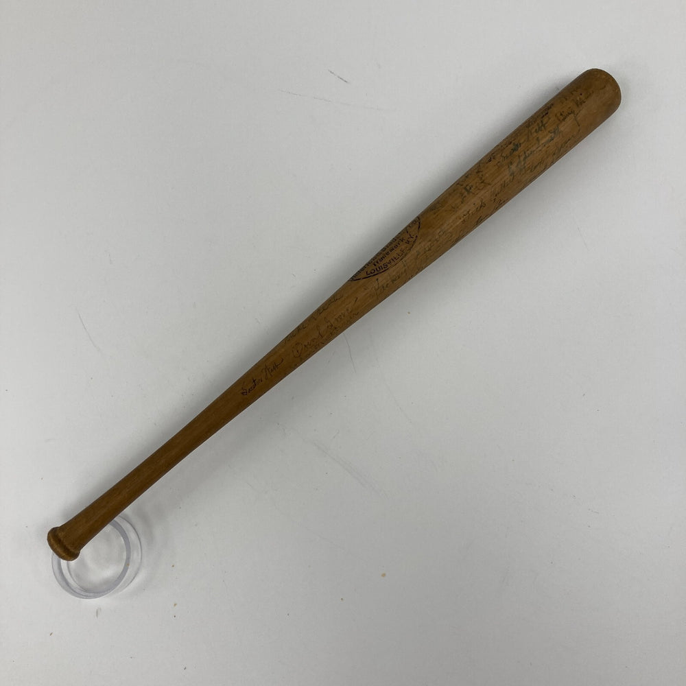 Rare 1943 Chicago White Sox Signed Louisville Slugger Mini Baseball Bat
