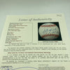 Carl Yastrzemski Carlton Fisk Tom Seaver  Red Sox Legends Signed Baseball JSA