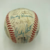 1977 New York Yankees World Series Champs Team Signed Baseball JSA COA