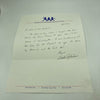 President Harry S. Truman First Pitch Of 1950 Season Single Signed Baseball PSA