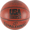 Kobe Bryant & Lebron James 2008 Team USA Signed Basketball Olympics PSA DNA